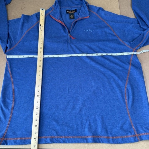 Orvis trout bum long sleeve pulllover - Picture 6 of 8